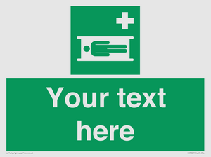 Custom Stretcher Sign